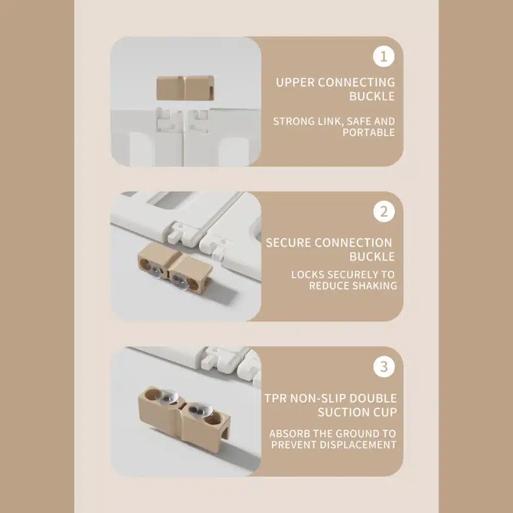 Rabbit Kids Playpen with Basketball Hoop - 12pcs - Image 5