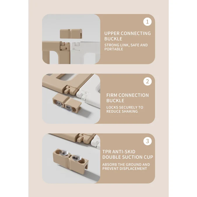 Bear Enclosure Kids Playpen Set 11pcs-slide, Swing & More - Image 9