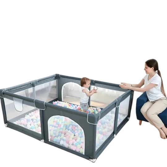 Mesh Baby Playpen – Safe Play Area for Babies & Toddlers